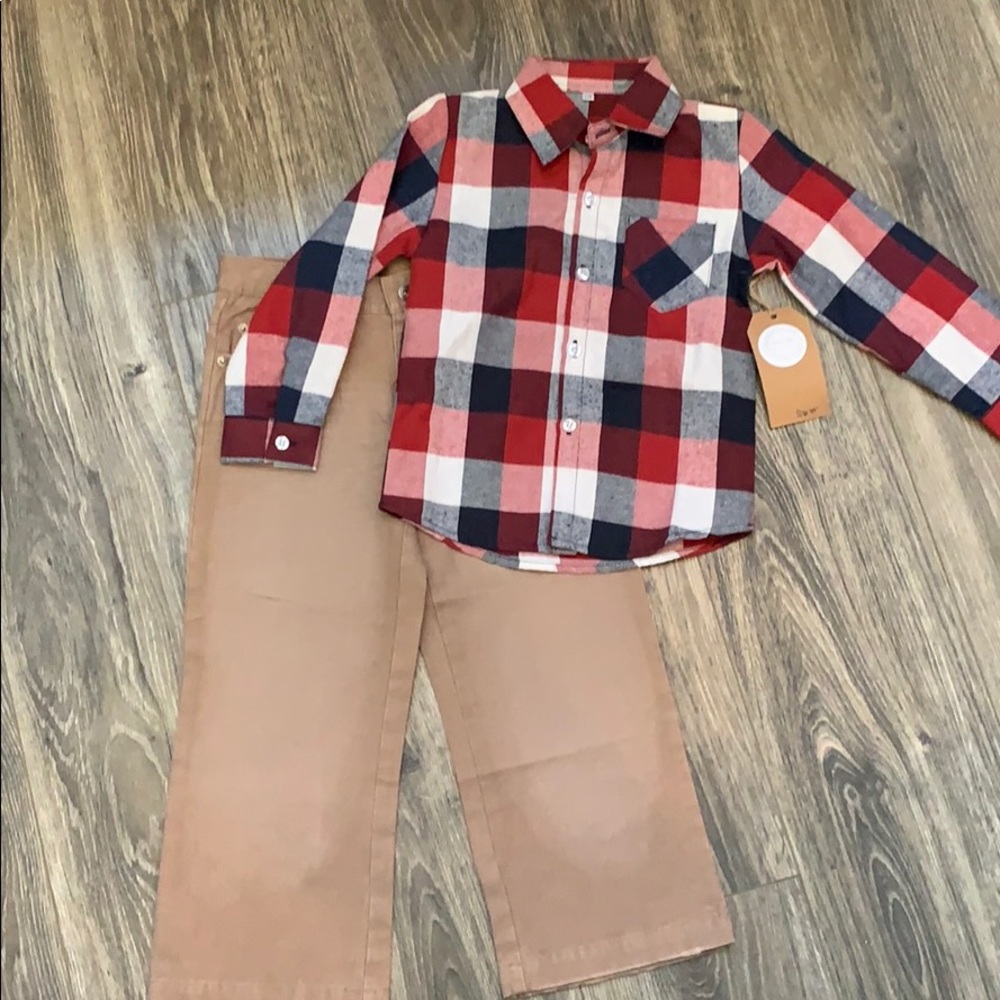Boys boutique outfit